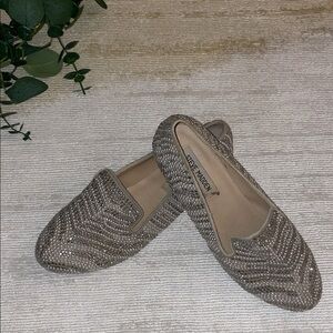 Steve Madden | Rhinestone Loafers